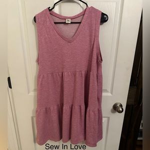 Tiered Dress with pockets